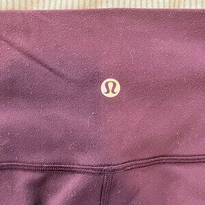 warm purple leggings